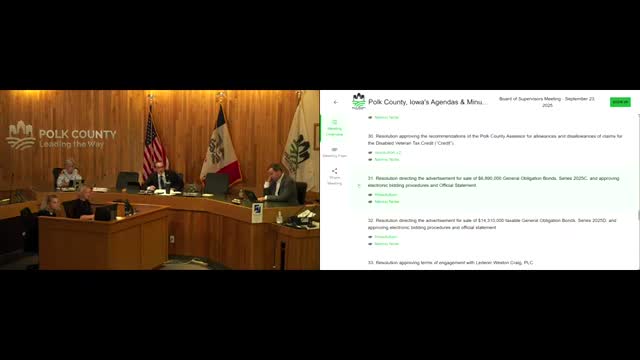 Polk County approves two short-term bond series totaling $21.2 million; staff cites TIF strategy