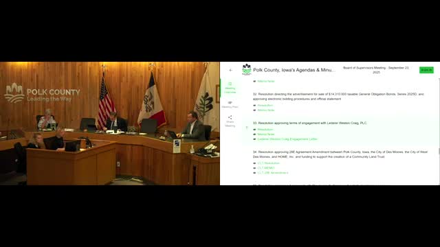 Polk County approves engagement with outside counsel; county attorney cites privilege in refusing public detail