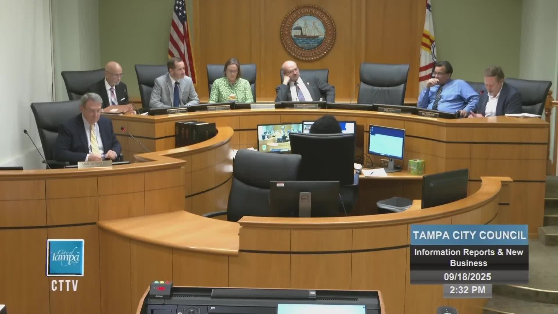 Tampa Council schedules briefings and staff reports on mobility, parks, police substation and other items