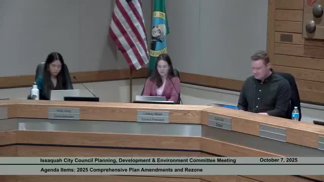 Committee recommends 2025 comprehensive plan amendments, including co‑living policy and transportation updates