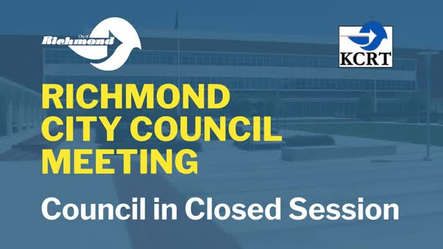Votes at a glance: Richmond council approves consent calendars and sister‑city resolution
