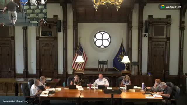 Council sets 2025 pay for county surveyor, approves $2-per‑corner statutory payment and deputy pay at 80% of base