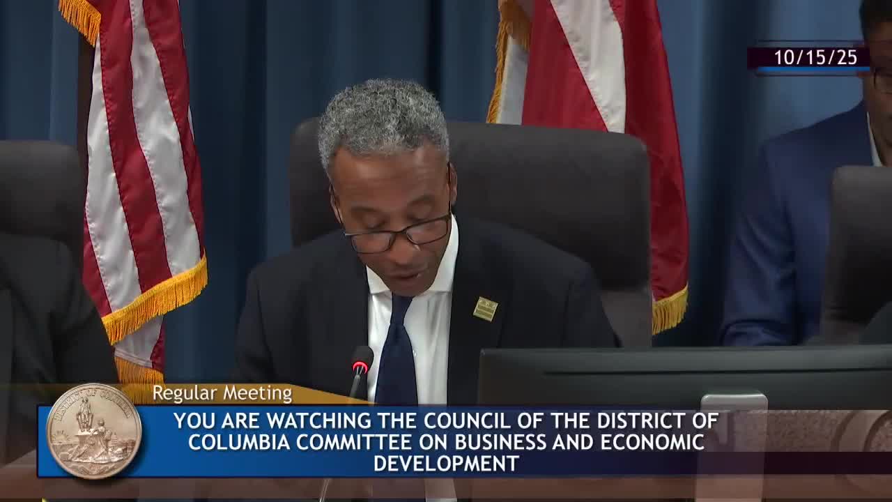 Committee advances Malcolm X property disposition bill to extend mayor’s disposition authority for 1351 Alabama Ave SE