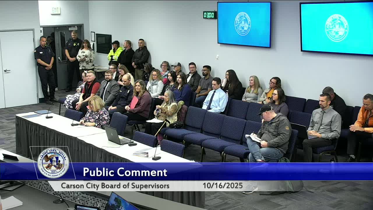 Residents tell Carson City supervisors E. coli sickened tenants, say drinking water unavailable for 17 days