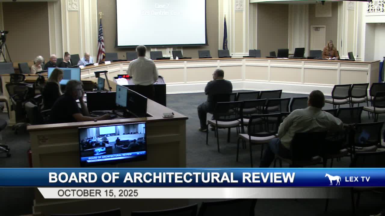 Board denies COA to retain vinyl windows at 329 Dantzler Court; homeowners told to replace with wood