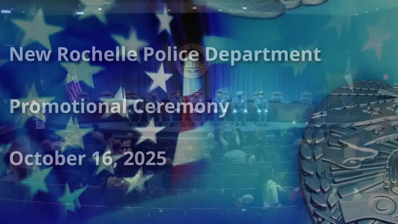 New Rochelle promotes seven officers, including one new lieutenant