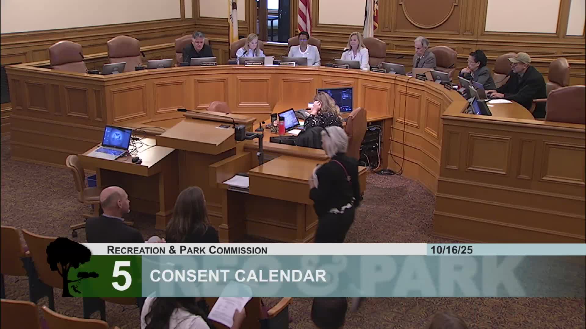 Votes at a glance: Rec and Park Commission actions Oct. 16