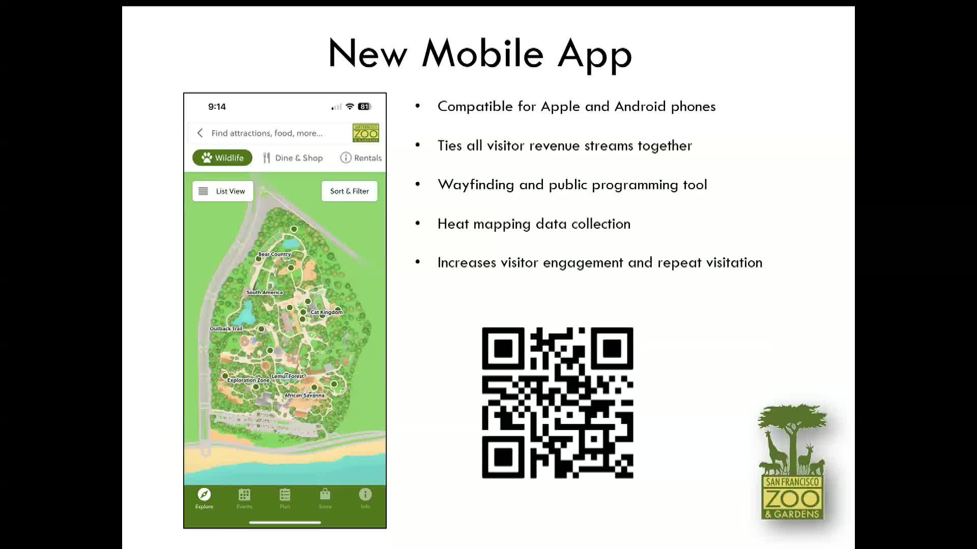 San Francisco Zoo debuts new silverback, launches mobile app and reports outreach efforts