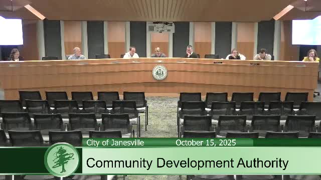 Janesville CDA recommends 2026 housing action plan, approves related grant and rent-assistance budgets