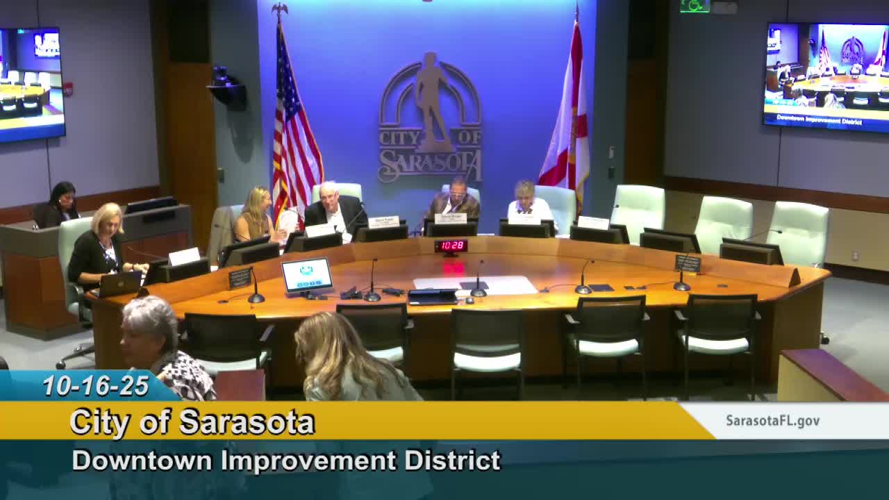 DID Board Approves Edits to Proposed District Ordinance, Directs Staff to Advertise for City Commission