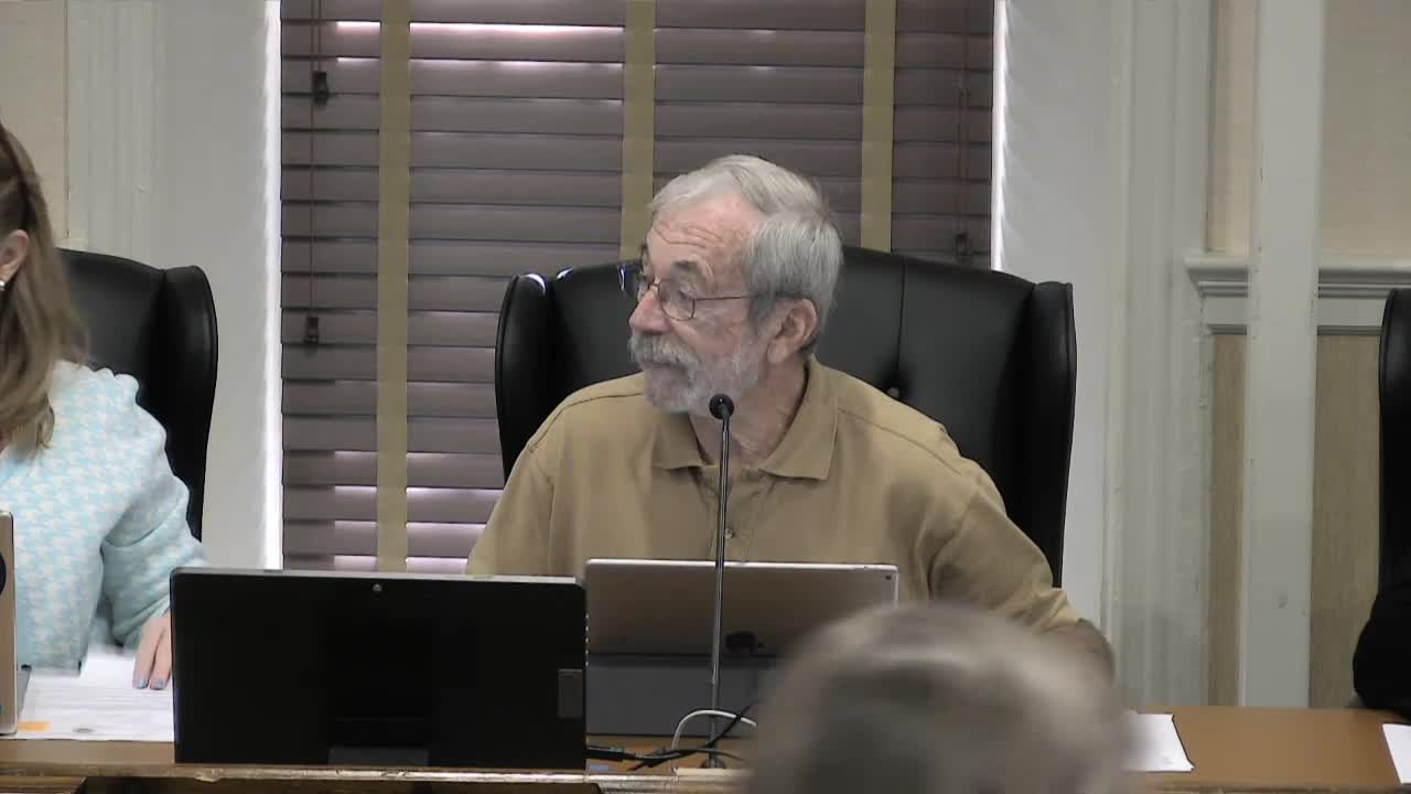 Planning staff fields questions on Morrisville substation expansion proposal