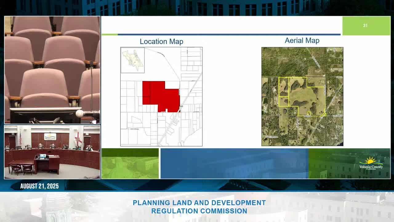 Volusia PLDRC delays decision on proposed Colony Road borrow pit after staff urges denial and neighbors raise traffic, wetlands concerns
