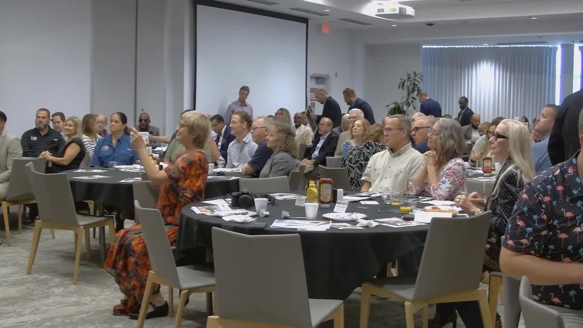 Congressman Randy Fine gives district update, highlights constituent services and staffing