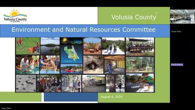Volusia County NRAC pauses most ordinance changes after state SB 180; directs staff to limited housekeeping and pollution-code review