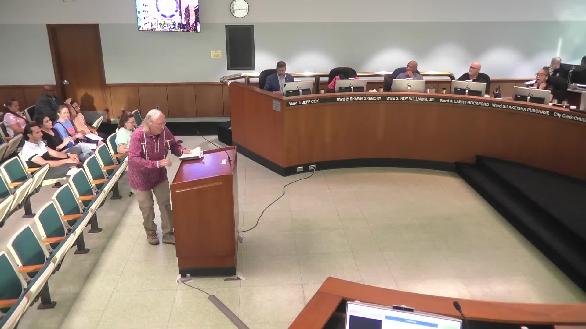 Professor recounts Potawatomi Trail of Death and urges recognition of Indigenous Peoples' Day