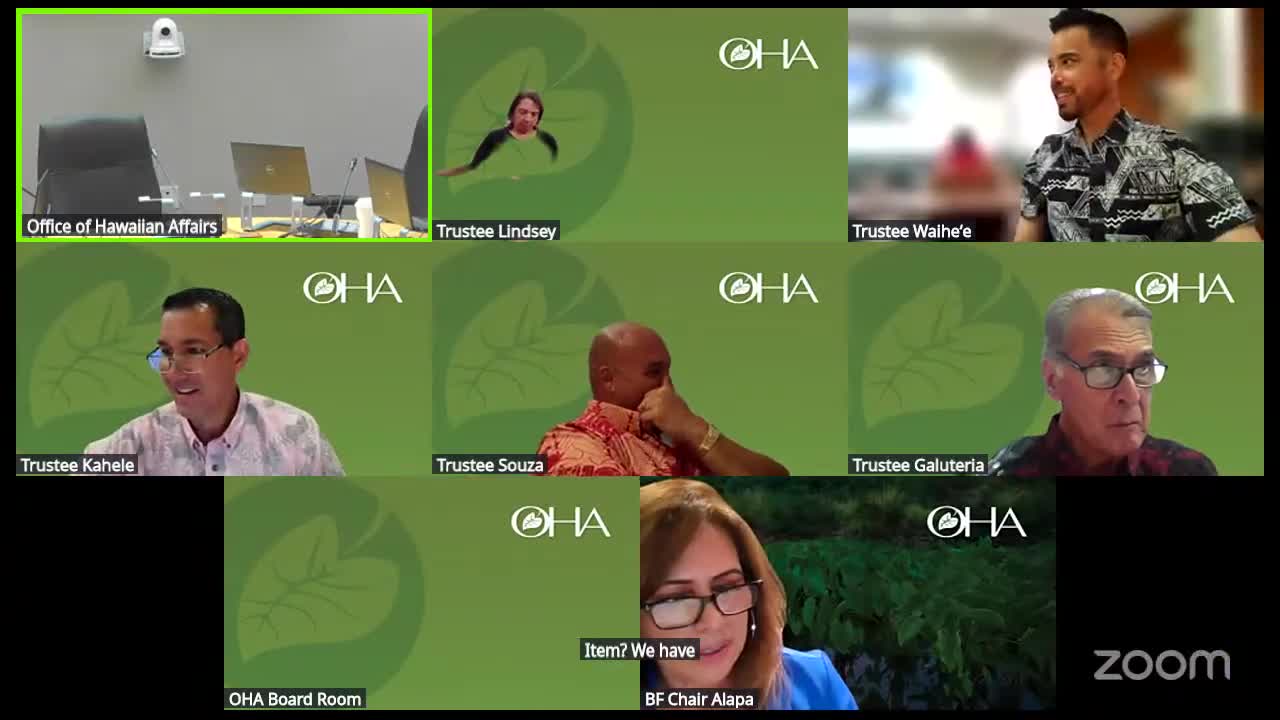 OHA moves $50,000 to grants account to fund acquisition of Ki‘i and Mea Kapu for Kaua‘i heiau restoration