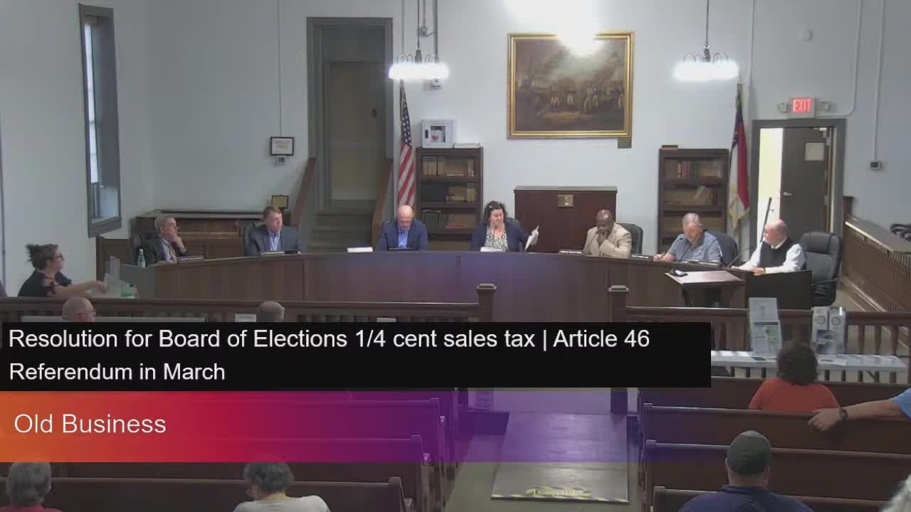 Commissioners vote 4-1 to put quarter-cent sales-tax referendum on March ballot to fund food programs