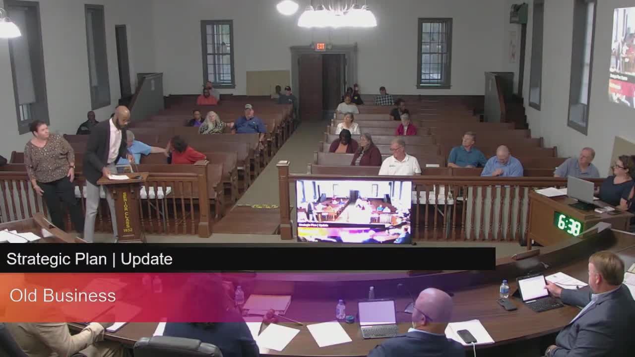 County staff outline draft strategic plan, propose external public engagement and timeline