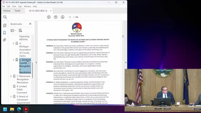 Votes at a glance: Eaton County Board actions Oct. 15