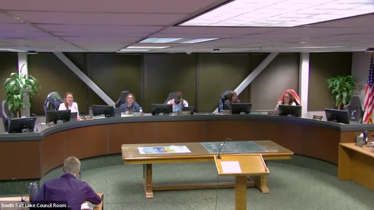 South Salt Lake reviews Mobility Plan 2025 amendment; no decisions at work session