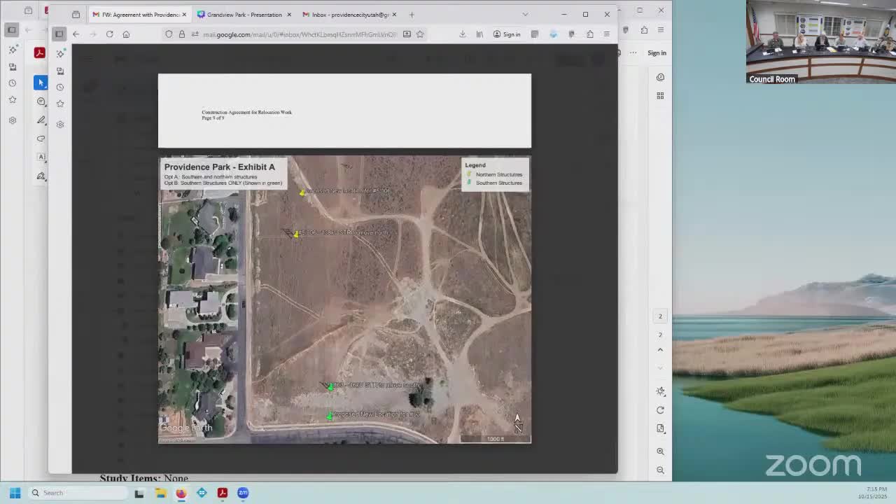 Council approves moving poles at Grandview Park site; seeks to reuse removed poles for other parks