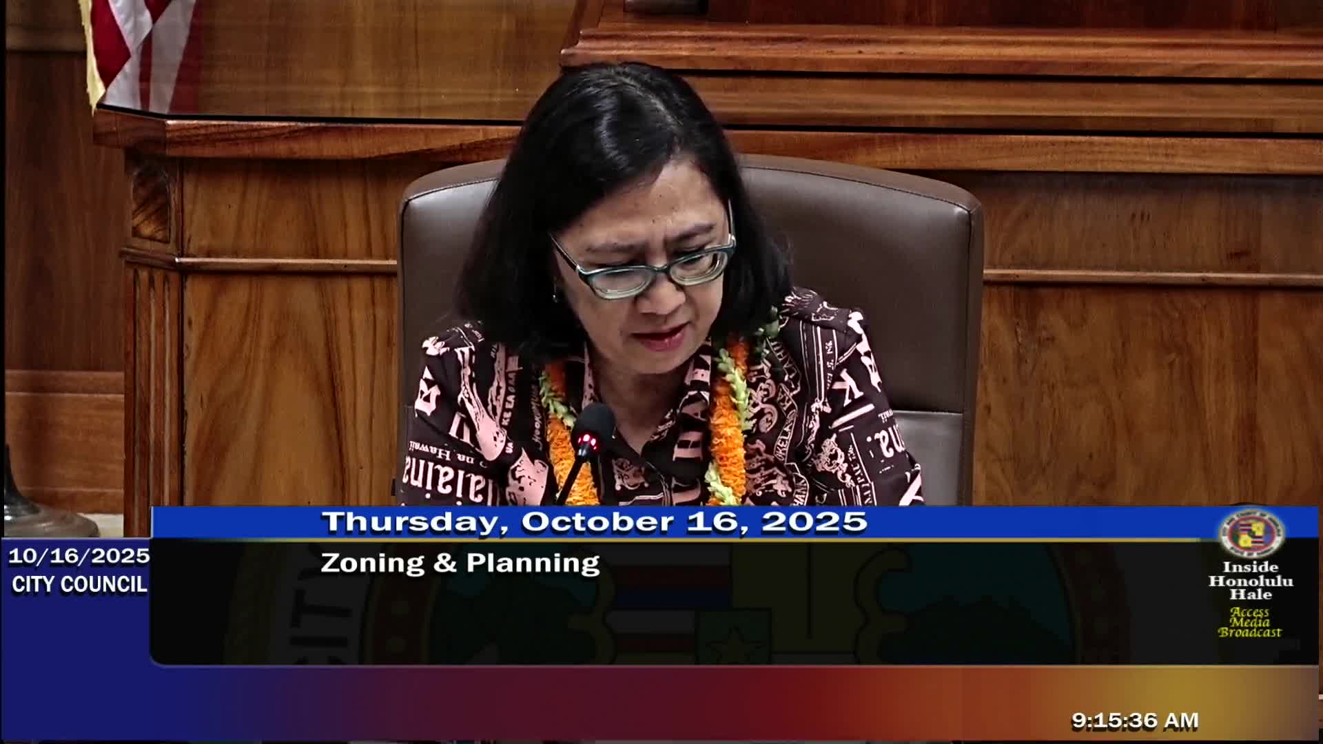 Committee reports multiple land-use and special management area permits for adoption; Chaplain Lane pedestrian mall set for hearing