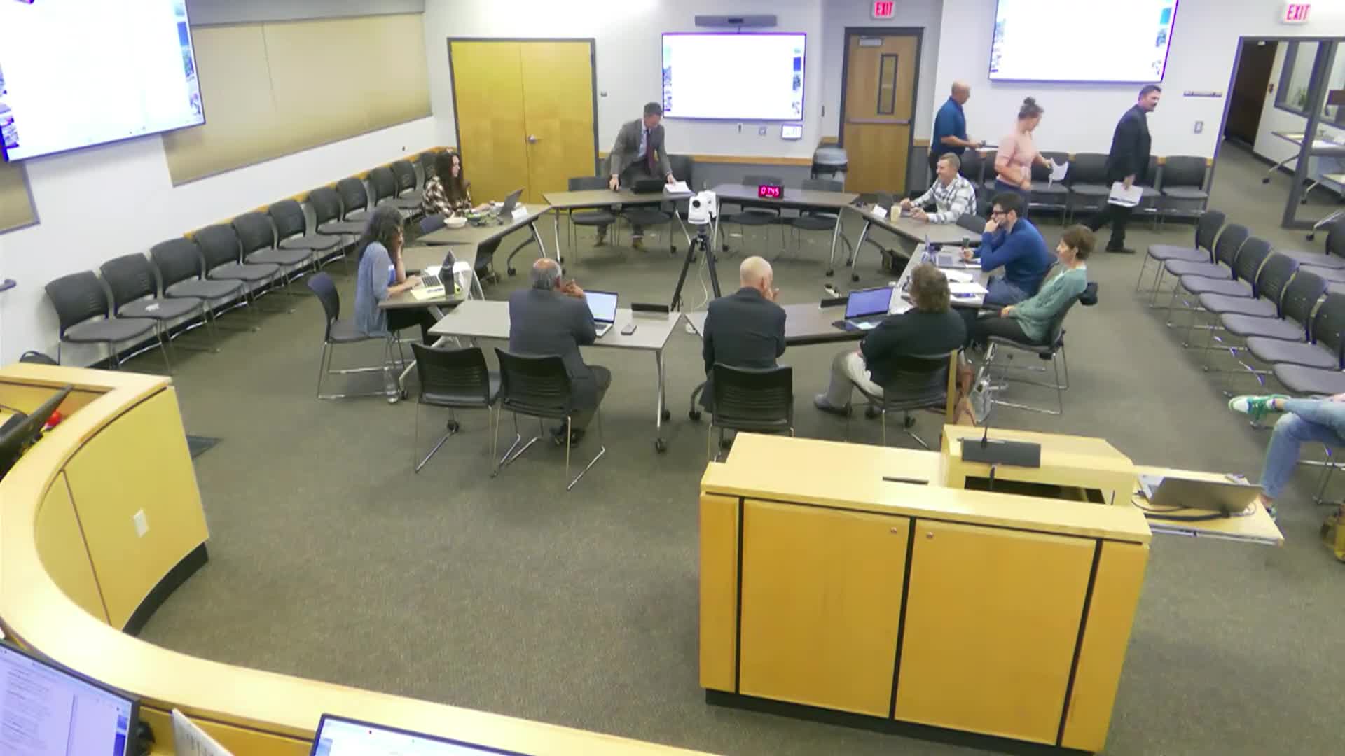 Board discusses draft IJ to consolidate instructional and library material rules; CASB guidance and legal questions raised