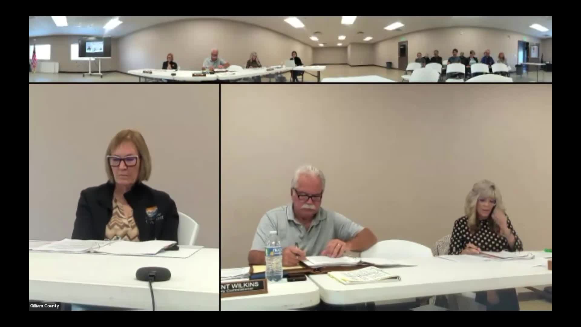 Gilliam County Court approves consent agenda and a set of grant and agreement extensions