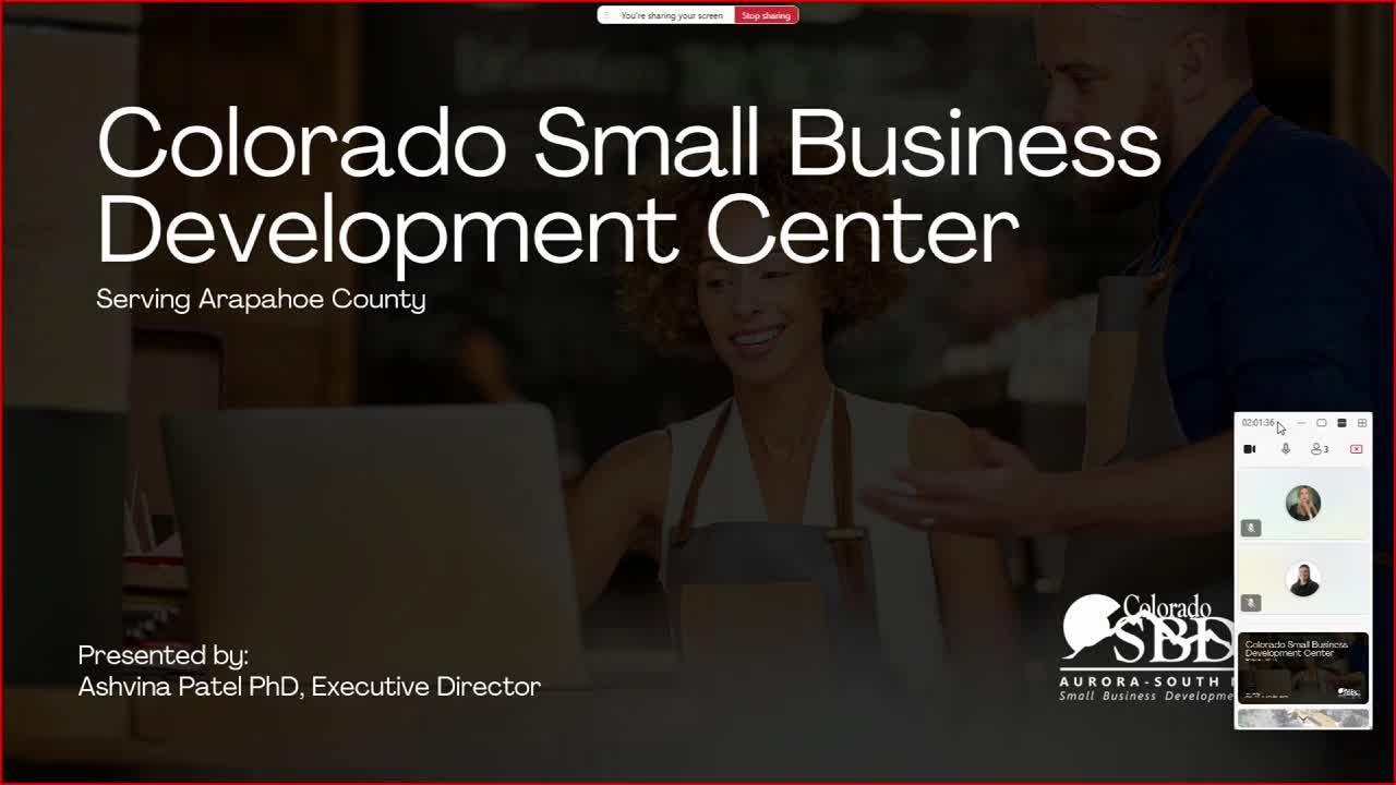 Aurora South Metro SBDC reports advising, trainings and expanded Spanish‑language outreach