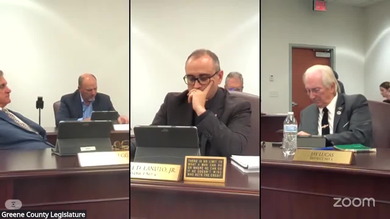 Greene County Legislature adopts local law extending additional mortgage recording tax