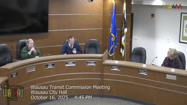 Wausau Transit Commission unanimously approves Title VI plan, extends SRF contract and authorizes feasibility study