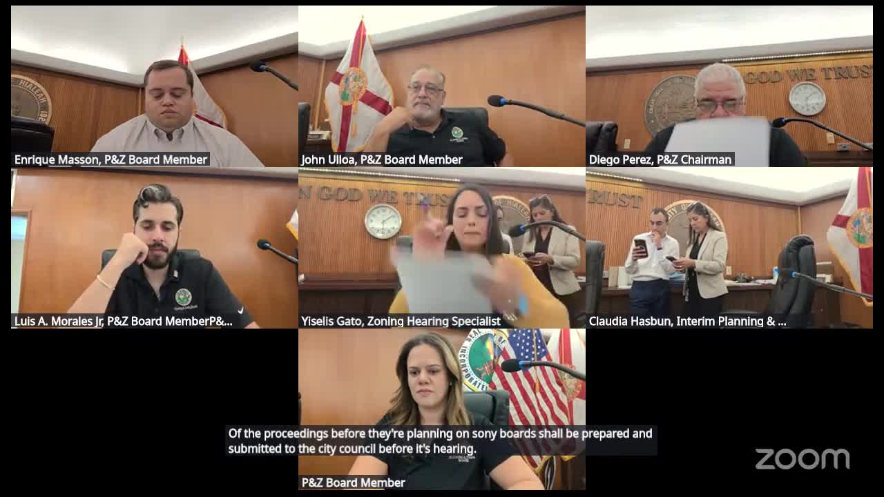 Hialeah planning board approves rezoning for East Fourth Avenue mixed‑use project with daycare after public concern