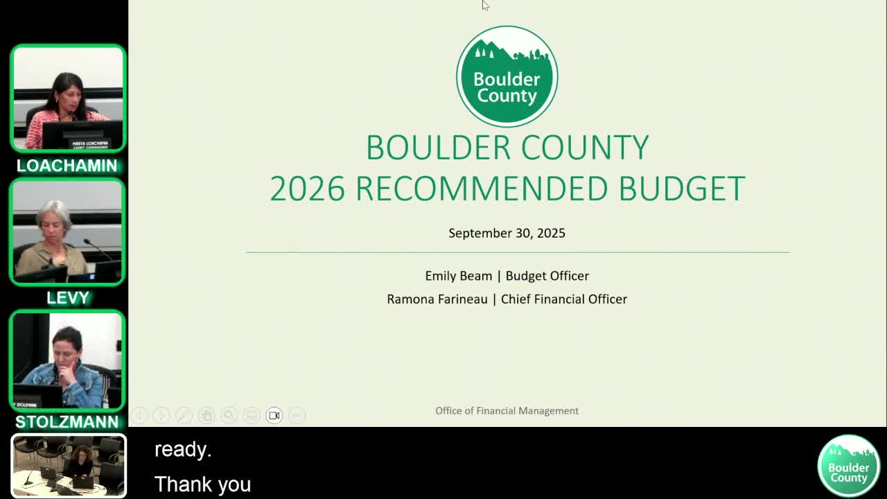 Boulder County releases 2026 recommended budget, announces 90 position reductions to close structural deficit