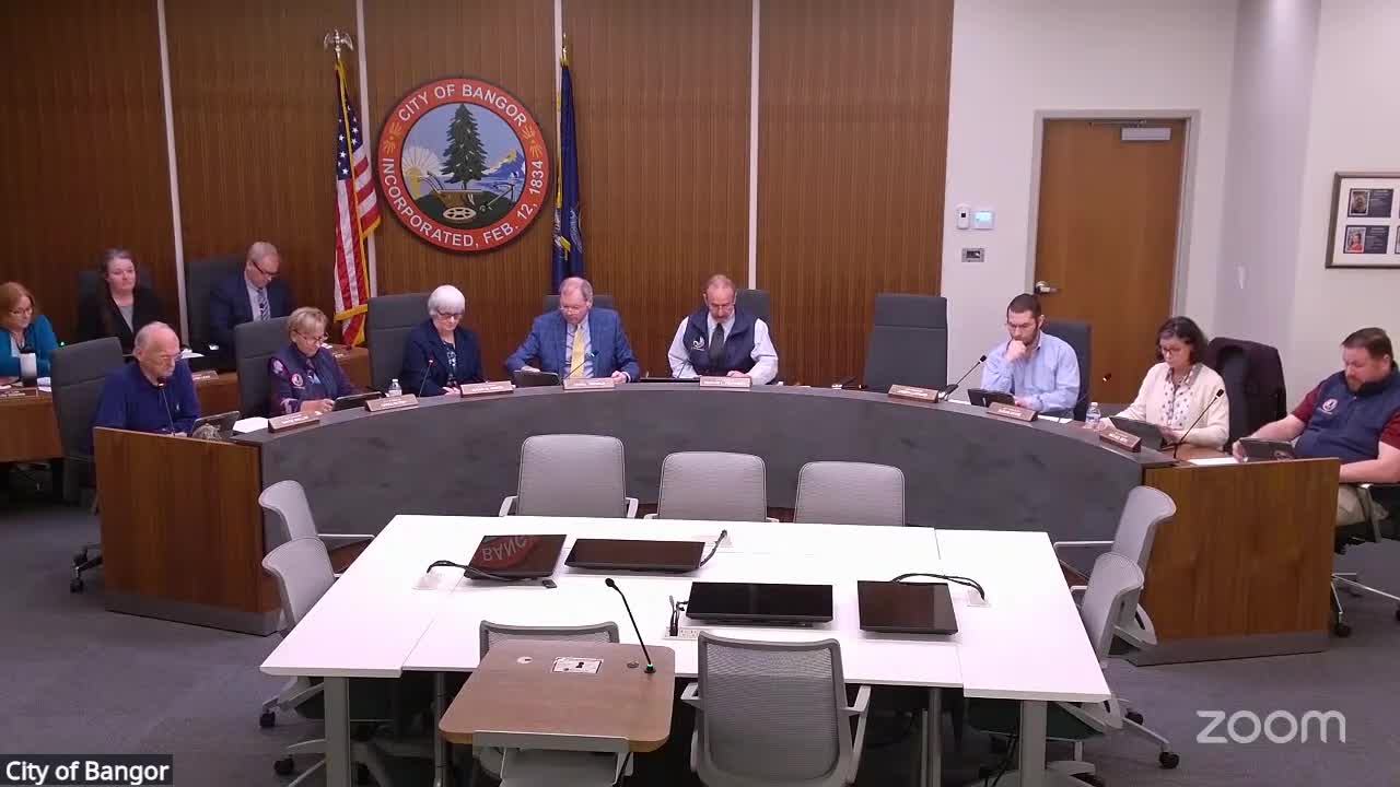 Bangor council approves consent agenda, health grant, licenses and appointments; several ordinances sent to planning board