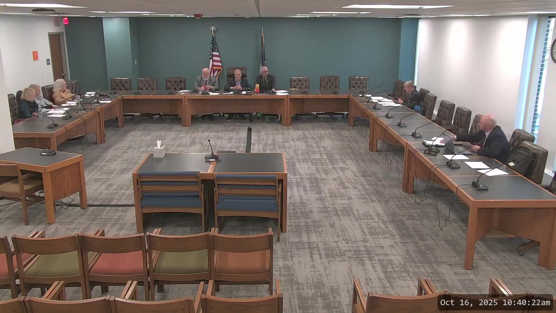 Legislative work session approves amendment tightening local school budget increases; several bills tabled