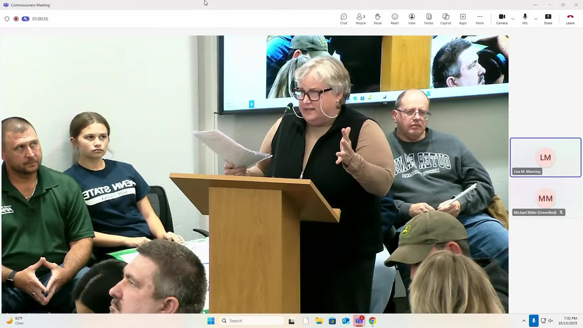 Residents urge commissioners to press PUC to continue TransSource appeal