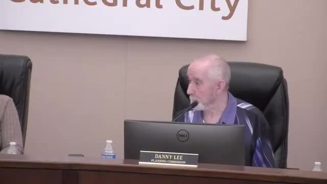 Planning commission reviews draft development code sections on permit processing and administration