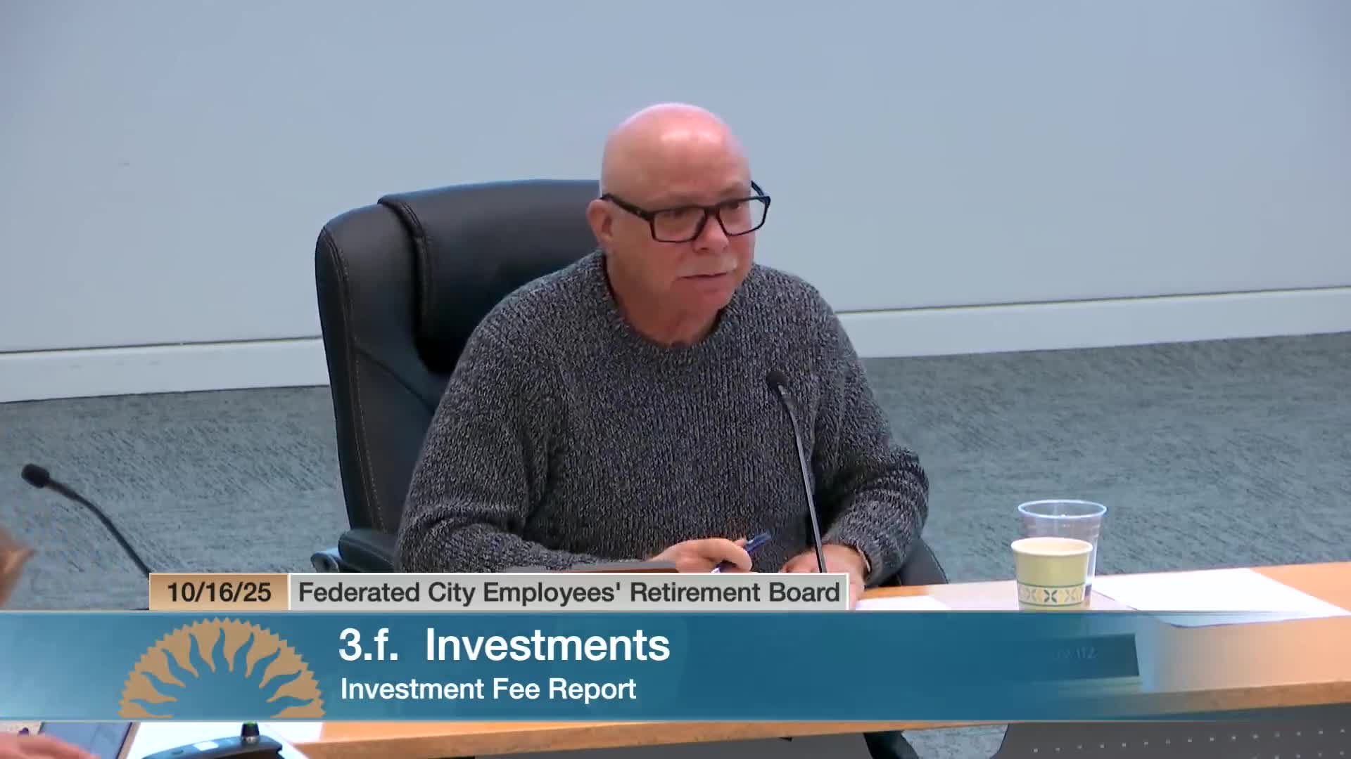 Comprehensive fee report shows plan paid ~32.5M in 2024; management-fee ratio has declined over decade