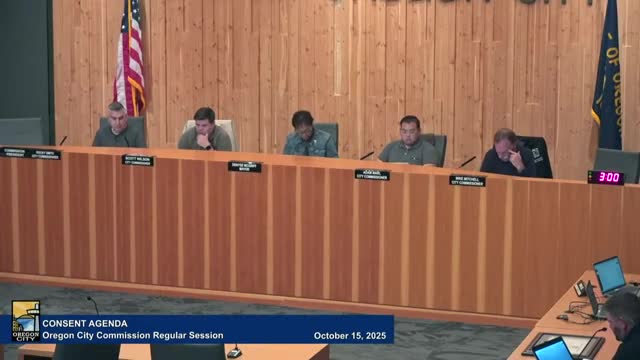 Votes at a glance — Oregon City City Commission, Oct. 15, 2025