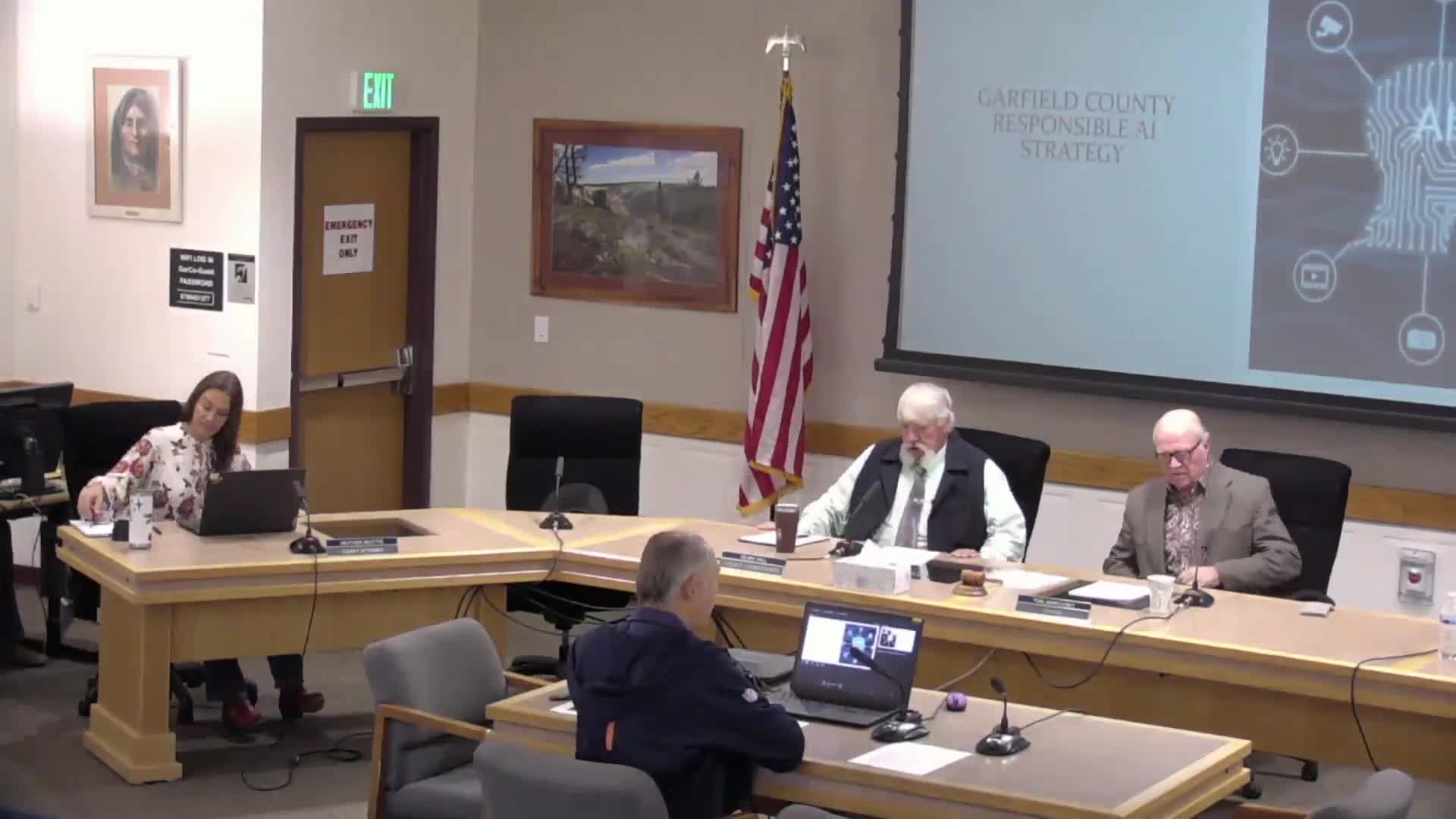 Garfield County reviews draft AI use policy, directs staff to place it on consent agenda