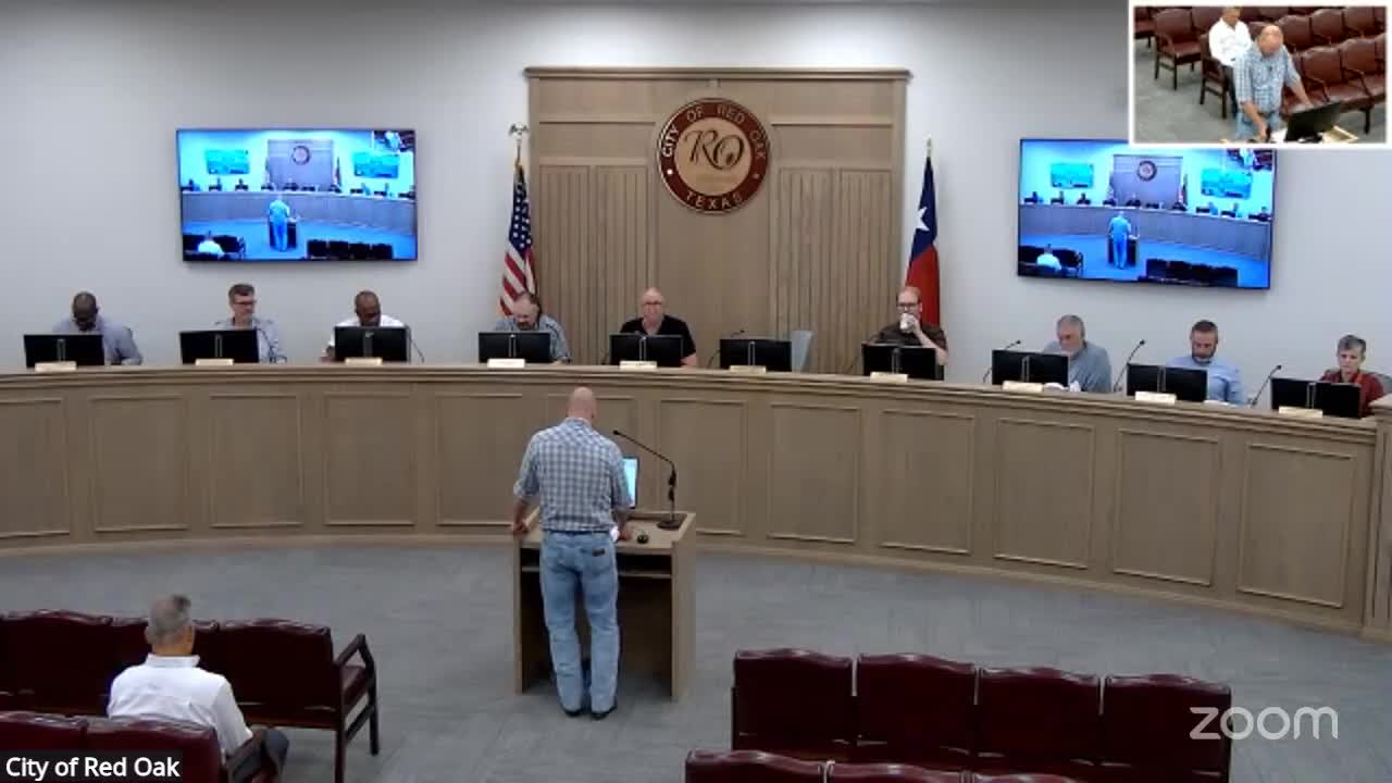 Red Oak council adopts year-end budget amendment recognizing $14.47 million in bond proceeds