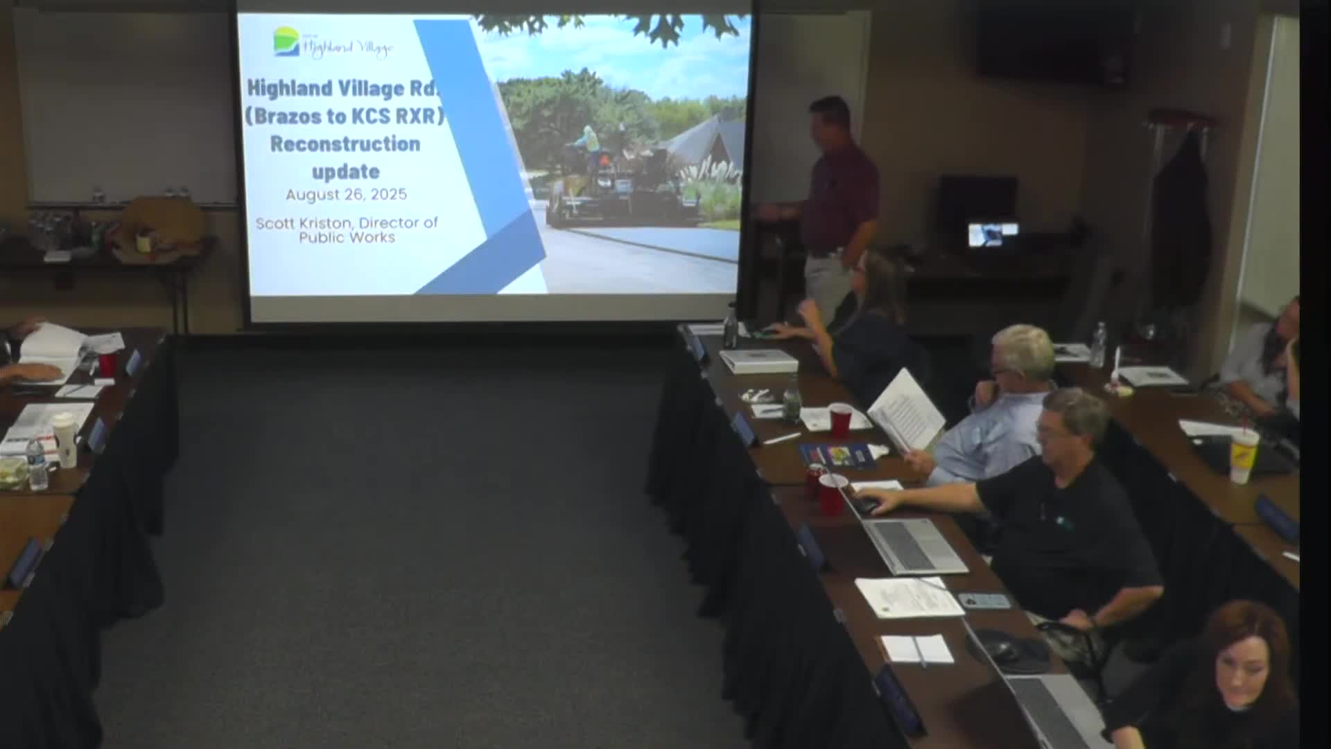 Council hears plans for Alamo Road, Highland Shores and Highland Village Road projects; construction to begin as early as spring 2026