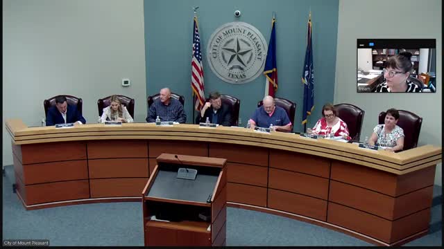 Mount Pleasant City Council approves construction payments, streetwork contracts and three demolition orders; grants temporary access for Anderson Town Crossing