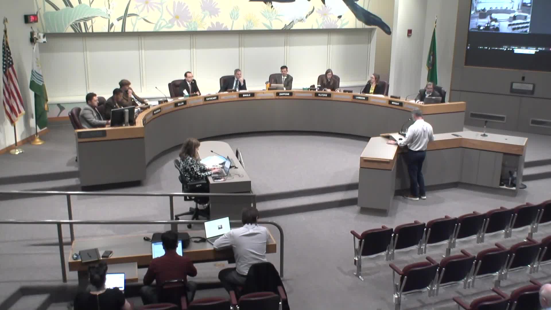 Council reviews LTGO refunding, investment policy change and refinancing of balloon payments totaling about $6.66 million