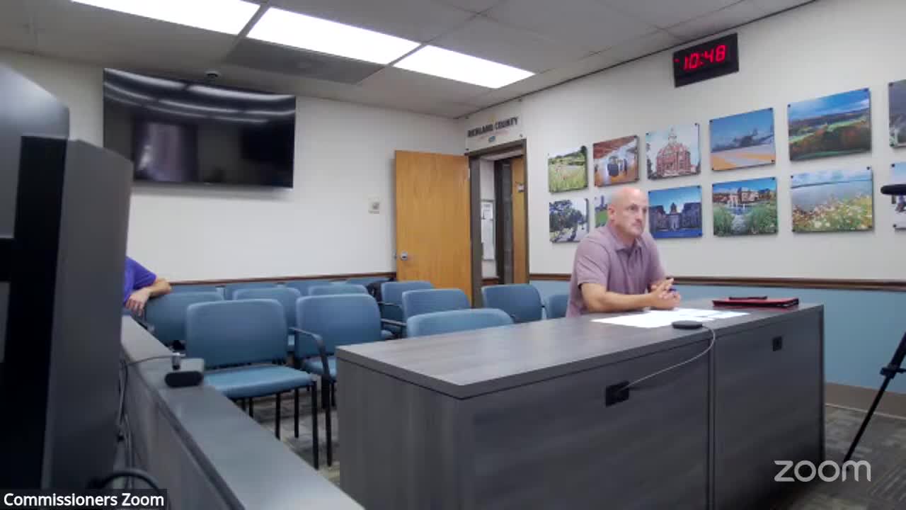 Commissioners authorize vehicle purchases and ODOT pavement-marking agreement; small maintenance add-on approved