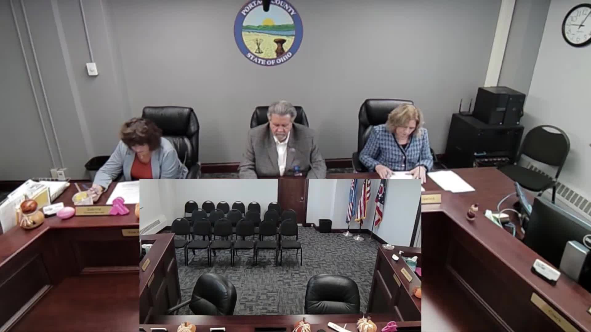 Portage County staff present revenue estimates and note potential budget shortfall