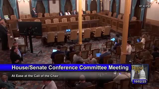 Conference committee adopts conference report for House Bill 4706, advancing FY26 budget and FY25 supplemental