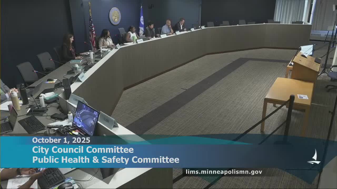 Committee adds legislative directive seeking MPD internal review in Davis Maturi shooting to consent agenda