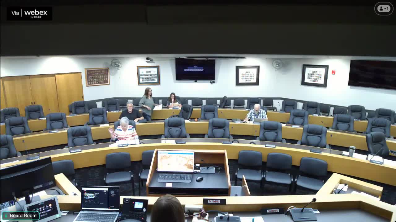 Votes at a glance: committee approved agenda items, minutes and moved into executive session