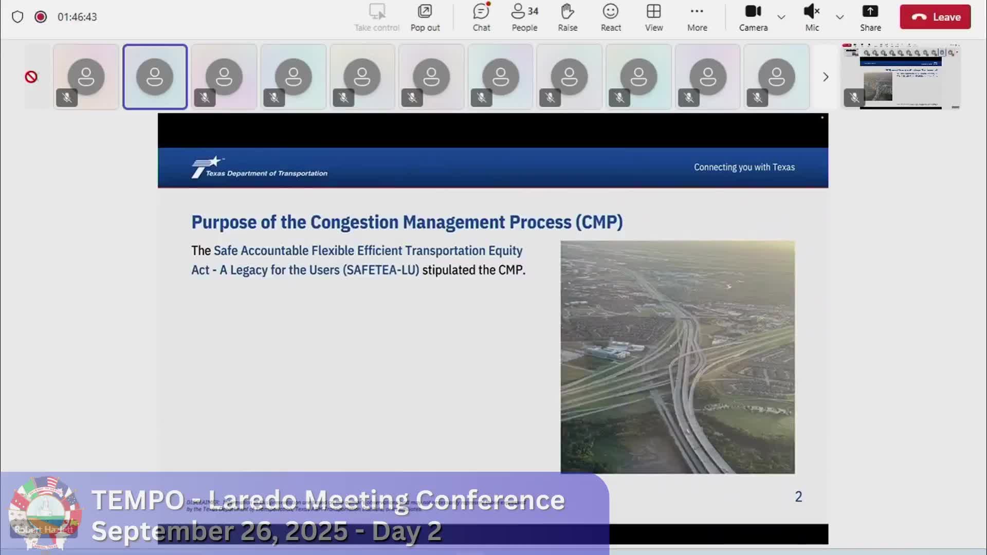 MPO 101: Congestion-management process framed as operations-first toolbox for TMAs